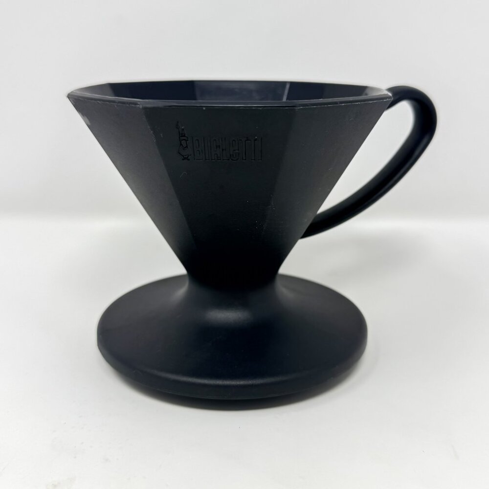 Bialetti 2-Cup Pour Over Drip Coffee Maker Black Plastic #06751